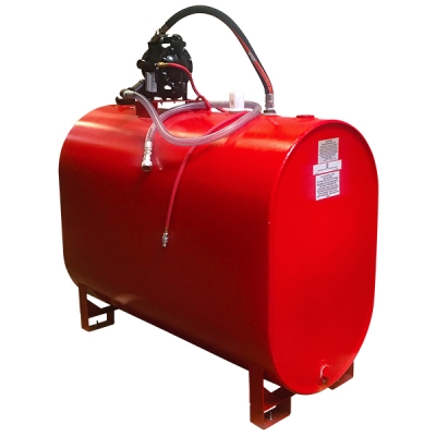 275-Gallon Single-Wall Horizontal Obround Tank Package for Waste Oil