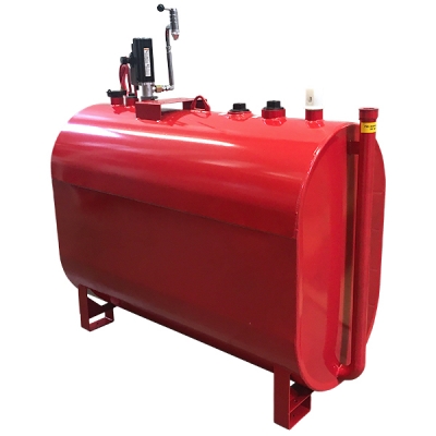 275-Gallon Double-Wall Horizontal Obround Tank Package