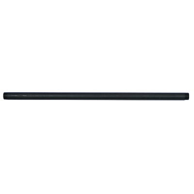 25&quot; Long Black Steel Downtube, 3/4&quot; NPT (M) Couplings